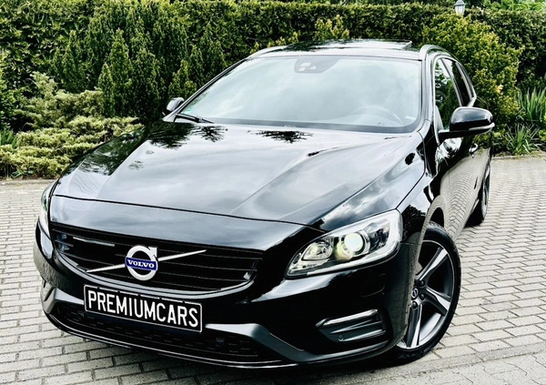 Volvo V60 cena 77900 przebieg: 202762, rok produkcji 2018 z Sztum małe 781